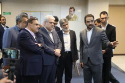 بازدید معاون علمی رئیس جمهور از شرکت های نانویی مسقر در پژوهشگاه پلیمر
 5