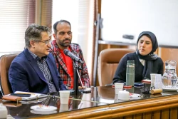 نشست مشترک مدیران عامل شرکت های نانو نساجی با مدیرکل و معاونین دفتر نساجی و پوشاک وزارت صمت
 7