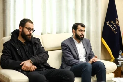 بازدید جناب آقای نجابت، نماینده مردم شیراز در مجلس شورای اسلامی از ستاد نانو و گفتگو با دکتر احمدوند دبیر ستاد
 3