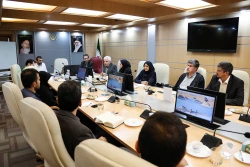 بازدید رئیس شورای ملی ایمنی زیستی و جمعی از مدیران سازمان محیط زیست  از ستاد 2