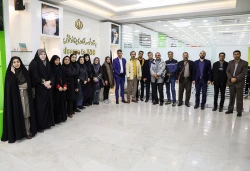 بازدید مدیران فرهنگی دانشگاه‌های علوم پزشکی کشور از ستاد نانو و دست آوردهای نانویی کشور 35