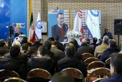 آیین رونمایی از فناوری نانو حباب در تصفیه خانه آب شرب شهر ساوه 10