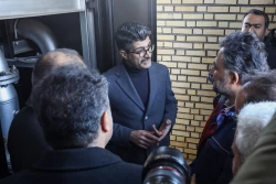 آیین رونمایی از فناوری نانو حباب در تصفیه خانه آب شرب شهر ساوه 17