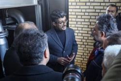 آیین رونمایی از فناوری نانو حباب در تصفیه خانه آب شرب شهر ساوه 17