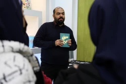 بازدید دانش آموزان دبیرستان شهید بینائی منطقه 15 از نمایشگاه ستاد نانو و میکرو 17