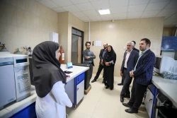 بازدید دکتر احمدوند دبیر ستاد توسعه فناوری‌های نانو و میکرو از دانشگاه کاشان به مناسبت هفته فناوری نانو 17