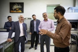 بازدید دکتر احمدوند دبیر ستاد توسعه فناوری‌های نانو و میکرو از دانشگاه کاشان به مناسبت هفته فناوری نانو 32