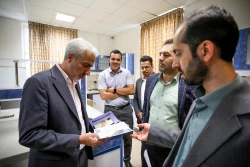 بازدید دکتر احمدوند دبیر ستاد توسعه فناوری‌های نانو و میکرو از دانشگاه کاشان به مناسبت هفته فناوری نانو 24