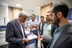 بازدید دکتر احمدوند دبیر ستاد توسعه فناوری‌های نانو و میکرو از دانشگاه کاشان به مناسبت هفته فناوری نانو 24