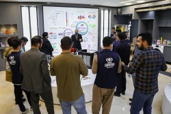 بازدید دانش اموزان خبرگزاری پانا از ستاد 11