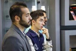 بازدید دانش اموزان خبرگزاری پانا از ستاد 13