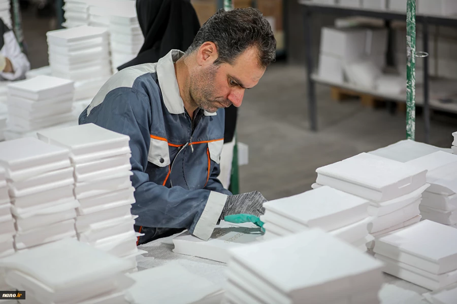 بازدید خبرنگاران و فعالان رسانه‌ای از شرکت نانویی اطلس سرام تولیدکننده آجرهای دیرگداز نیروگاهی
 12