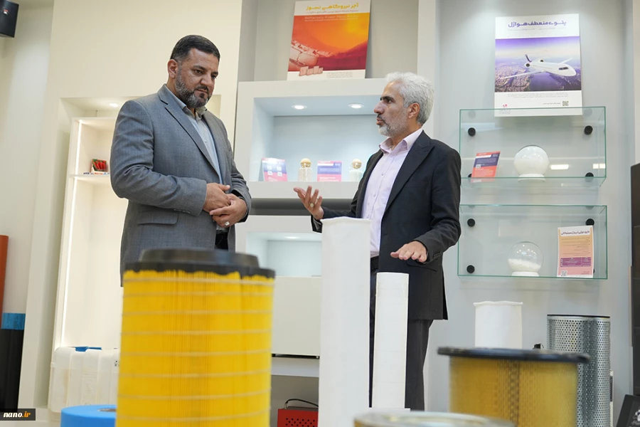 بازدید دکتر عظیمی‌راد سخنگوی کمیسیون آموزش مجلس از ستاد نانو 9