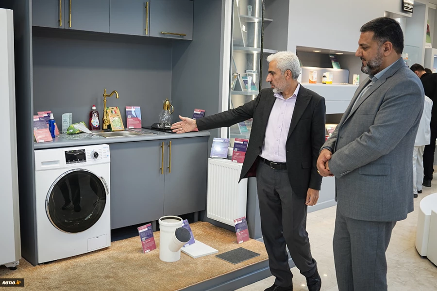 بازدید دکتر عظیمی‌راد سخنگوی کمیسیون آموزش مجلس از ستاد نانو 9