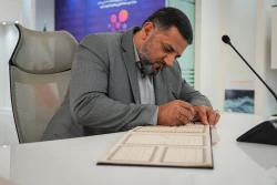 بازدید دکتر عظیمی‌راد سخنگوی کمیسیون آموزش مجلس از ستاد نانو 13