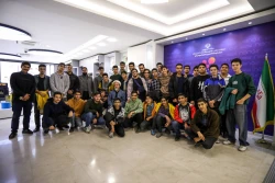 بازدید دانش آموزان دبیرستان ملاصدرا از
 نمایشگاه محصولات فناوری نانو 2