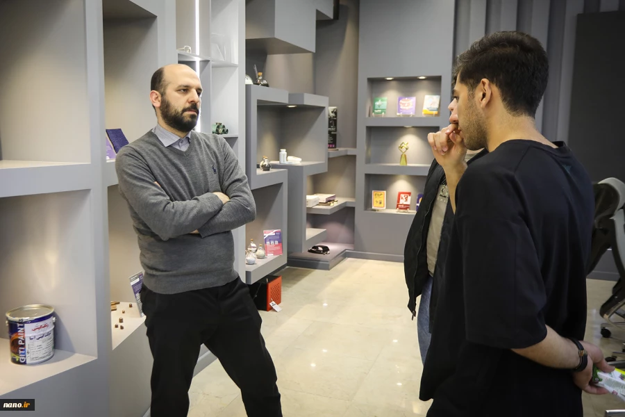 بازدید دانشجویان بین المللی امام خمینی قزوین از نمایشگاه ستاد نانو 2