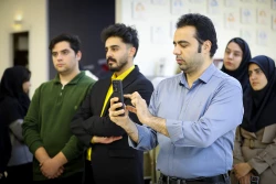 بازدید دانشجویان بین المللی امام خمینی قزوین از نمایشگاه ستاد نانو 17