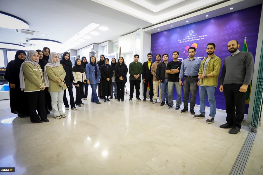 بازدید دانشجویان بین المللی امام خمینی قزوین از نمایشگاه ستاد نانو 5