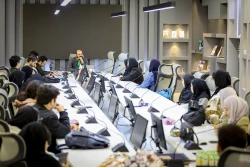 بازدید دانشجویان بین المللی امام خمینی قزوین از نمایشگاه ستاد نانو 6