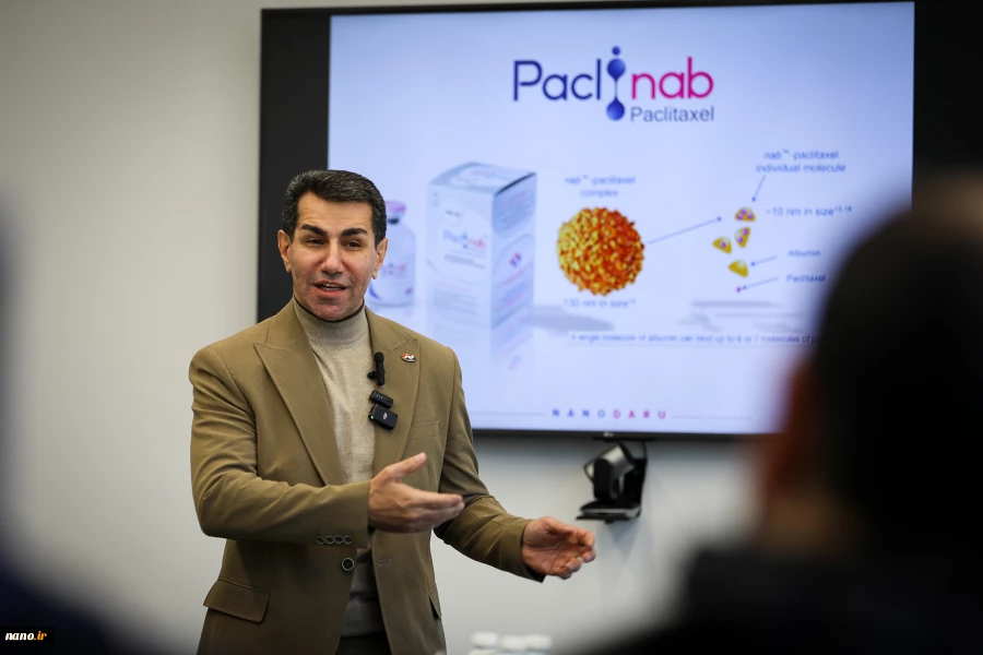 بازدید خبرنگاران و فعالان رسانه از شرکت دارویی نانو دارو پژوهان 13