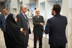 بازدید دکتر اختیاری معاون سیاست‌گذاری معاونت علمی و فناوری ریاست جمهوری 8