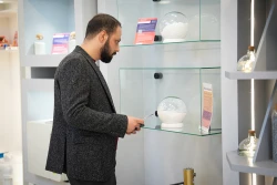 بازدید دکتر اختیاری معاون سیاست‌گذاری معاونت علمی و فناوری ریاست جمهوری 9