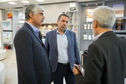 بازدید دکتر اختیاری معاون سیاست‌گذاری معاونت علمی و فناوری ریاست جمهوری 12
