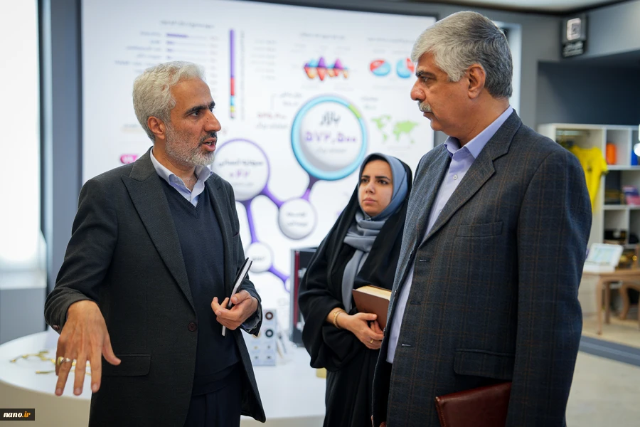 بازدید دکتر اختیاری معاون سیاست‌گذاری معاونت علمی و فناوری ریاست جمهوری 15