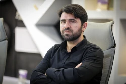 بازدید آقای محمدخانی سخنگوی شهرداری تهران و دکتر پایمرد مدیرعامل سازمان فناوری‌های نوین شهرداری تهران از نمایشگاه ستاد نانو 8