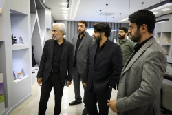 بازدید آقای محمدخانی سخنگوی شهرداری تهران و دکتر پایمرد مدیرعامل سازمان فناوری‌های نوین شهرداری تهران از نمایشگاه ستاد نانو 9