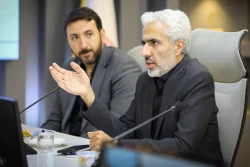 بازدید آقای محمدخانی سخنگوی شهرداری تهران و دکتر پایمرد مدیرعامل سازمان فناوری‌های نوین شهرداری تهران از نمایشگاه ستاد نانو 6