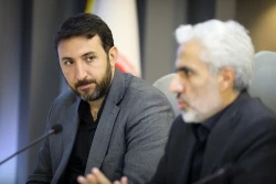 بازدید آقای محمدخانی سخنگوی شهرداری تهران و دکتر پایمرد مدیرعامل سازمان فناوری‌های نوین شهرداری تهران از نمایشگاه ستاد نانو 7