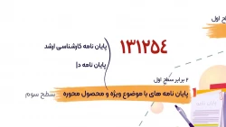 حمایت تشویقی از پایان‌نامه ها و دستاوردها